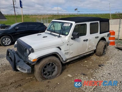 2018 JEEP WRANGLER UNLIMITED SAHARA 1C4HJXEG8JW250373 - główne zdjęcie licytacji z USA - miniatura