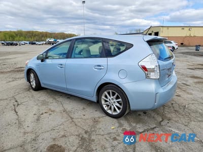 Drugie zdjęcie samochodu z przodu: 2012 TOYOTA PRIUS V FIVE VIN:JTDZN3EU1C3040807 - miniatura