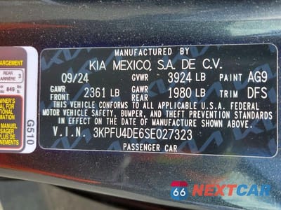 Zdjęcie 12 z 12 samochodu: 2025 KIA K4 EX VIN:3KPFU4DE6SE027323 - miniatura