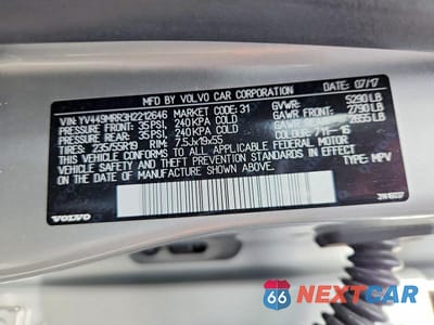 Zdjęcie 14 z 14 samochodu: 2017 VOLVO XC60 T6 DYNAMIC VIN:YV449MRR3H2212646 - miniatura