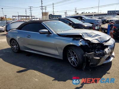 Czwarte zdjęcie samochodu z boku: 2024 BMW 430XI VIN:WBA43AT09RCR74014 - miniatura