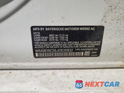 Zdjęcie 13 z 13 samochodu: 2018 BMW 330 XI VIN:WBA8D9C56JEB35832 - miniatura