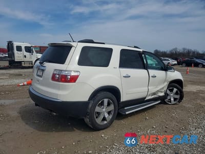 Trzecie zdjęcie samochodu z tyłu: 2012 GMC ACADIA SLT-1 VIN:1GKKRRED3CJ313139 - miniatura