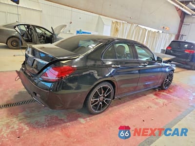 Trzecie zdjęcie samochodu z tyłu: 2019 MERCEDES-BENZ C 300 VIN:55SWF8DB8KU320138 - miniatura