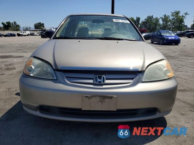 Piąte zdjęcie samochodu w środku: 2003 HONDA CIVIC LX VIN:2HGES16503H557081 - miniatura