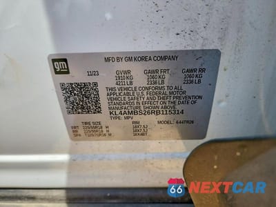 Zdjęcie 14 z 14 samochodu: 2024 BUICK ENCORE GX PREFERRED VIN:KL4AMBS26RB115314 - miniatura