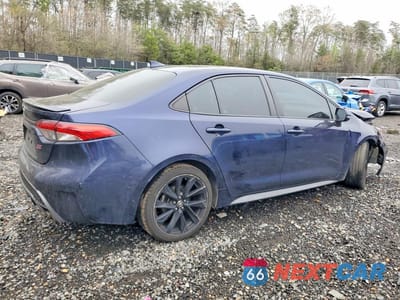 Trzecie zdjęcie samochodu z tyłu: 2020 TOYOTA COROLLA SE VIN:5YFP4RCEXLP053524 - miniatura