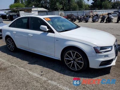 Czwarte zdjęcie samochodu z boku: 2016 AUDI A4 PREMIUM S-LINE VIN:WAUAFAFL8GN010411 - miniatura