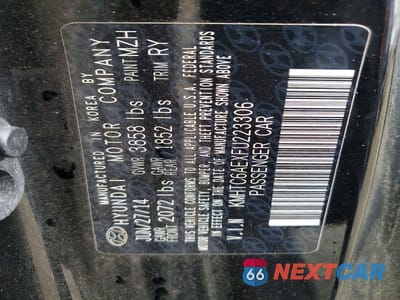 Zdjęcie 12 z 12 samochodu: 2015 HYUNDAI VELOSTER VIN:KMHTC6AEXFU223306 - miniatura