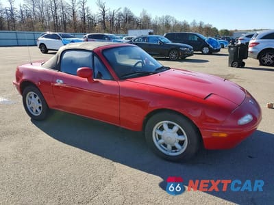 Czwarte zdjęcie samochodu z boku: 1993 MAZDA MX-5 MIATA VIN:JM1NA3516P0423519 - miniatura