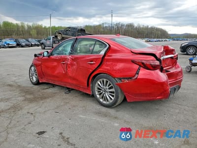 Drugie zdjęcie samochodu z przodu: 2021 INFINITI Q50 LUXE VIN:JN1EV7BR2MM750853 - miniatura