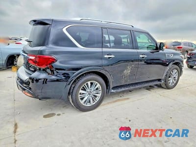 Trzecie zdjęcie samochodu z tyłu: 2019 INFINITI QX80 LUXE VIN:JN8AZ2NF9K9688408 - miniatura