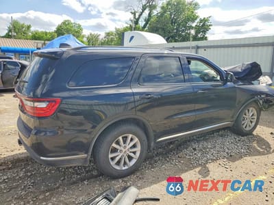 Trzecie zdjęcie samochodu z tyłu: 2020 DODGE DURANGO SXT VIN:1C4RDJAG3LC301877 - miniatura