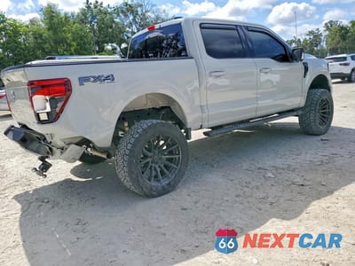Trzecie zdjęcie samochodu z tyłu: 2024 FORD F150 XLT VIN:1FTFW3L55RKE29749 - miniatura