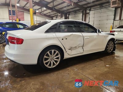 Trzecie zdjęcie samochodu z tyłu: 2014 AUDI A4 PREMIUM VIN:WAUBFAFL4EN013128 - miniatura