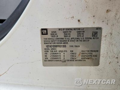 Zdjęcie 13 z 13 samochodu: 2015 GMC SIERRA K3500 VIN:1GT421C80FF631355 - miniatura