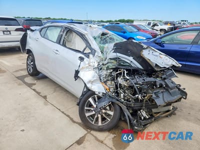 Czwarte zdjęcie samochodu z boku: 2025 NISSAN VERSA SV VIN:3N1CN8EV1SL868714 - miniatura