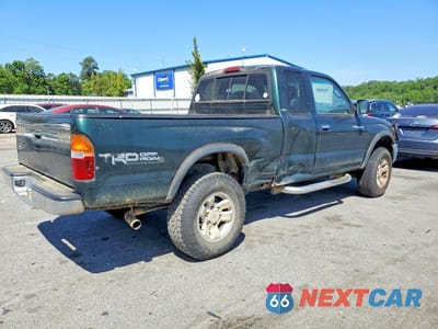 Trzecie zdjęcie samochodu z tyłu: 2000 TOYOTA TACOMA XTRACAB PRERUNNER VIN:5TESN92N5YZ710918 - miniatura