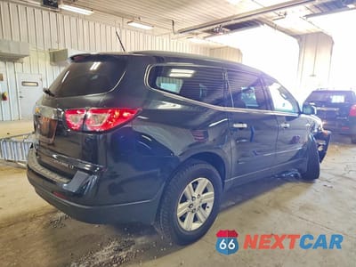 Trzecie zdjęcie samochodu z tyłu: 2014 CHEVROLET TRAVERSE LT VIN:1GNKVHKD1EJ137451 - miniatura