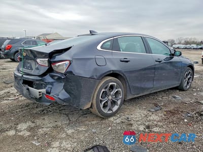 Trzecie zdjęcie samochodu z tyłu: 2023 CHEVROLET MALIBU LT VIN:1G1ZD5ST6PF193738 - miniatura