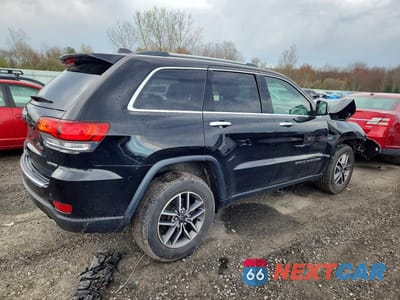 Trzecie zdjęcie samochodu z tyłu: 2021 JEEP GRAND CHEROKEE LIMITED VIN:1C4RJFBG6MC563799 - miniatura