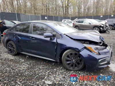 Czwarte zdjęcie samochodu z boku: 2020 TOYOTA COROLLA SE VIN:5YFP4RCEXLP053524 - miniatura
