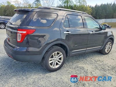 Trzecie zdjęcie samochodu z tyłu: 2015 FORD EXPLORER XLT VIN:1FM5K8D84FGB86880 - miniatura