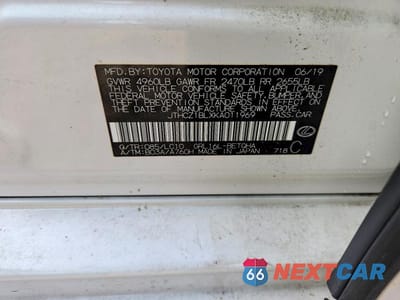 Zdjęcie 12 z 12 samochodu: 2019 LEXUS GS 350 BASE VIN:JTHCZ1BLXKA011969 - miniatura