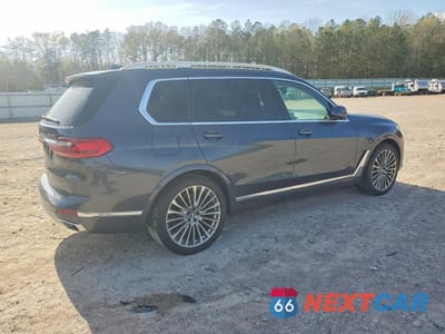 Trzecie zdjęcie samochodu z tyłu: 2019 BMW X7 XDRIVE40I VIN:5UXCW2C50KLB43791 - miniatura
