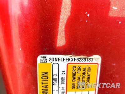 Zdjęcie 13 z 13 samochodu: 2015 CHEVROLET EQUINOX LT VIN:2GNFLFEKXF6289183 - miniatura