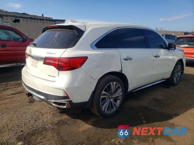 Trzecie zdjęcie samochodu z tyłu: 2017 ACURA MDX TECHNOLOGY VIN:5FRYD4H50HB002616 - miniatura