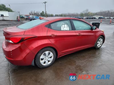 Trzecie zdjęcie samochodu z tyłu: 2016 HYUNDAI ELANTRA SE VIN:5NPDH4AE0GH722089 - miniatura