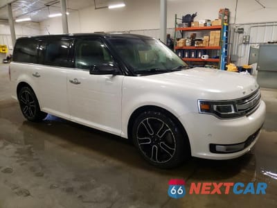 Czwarte zdjęcie samochodu z boku: 2015 FORD FLEX LIMITED VIN:2FMHK6DT7FBA07065 - miniatura