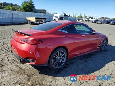Trzecie zdjęcie samochodu z tyłu: 2017 INFINITI Q60 RED SPORT 400 VIN:JN1FV7EK6HM610622 - miniatura