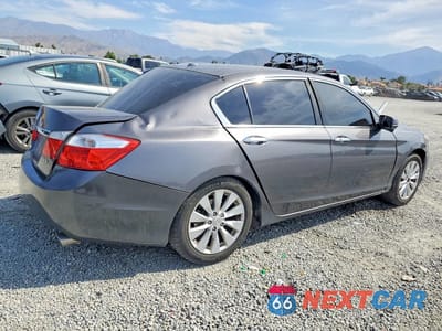 Trzecie zdjęcie samochodu z tyłu: 2015 HONDA ACCORD EXL VIN:1HGCR3F80FA027589 - miniatura