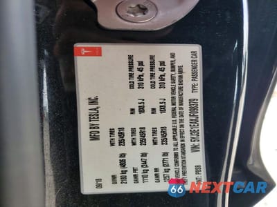 Zdjęcie 12 z 12 samochodu: 2018 TESLA MODEL 3 VIN:5YJ3E1EAXJF098379 - miniatura