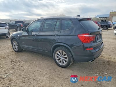 Drugie zdjęcie samochodu z przodu: 2017 BMW X3 XDRIVE28I VIN:5UXWX9C3XH0W72593 - miniatura