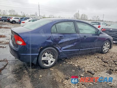 Trzecie zdjęcie samochodu z tyłu: 2010 HONDA CIVIC LX VIN:19XFA1F5XAE048551 - miniatura