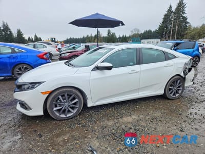 2019 HONDA CIVIC EXL 19XFC1F73KE216074 - główne zdjęcie licytacji z USA - miniatura