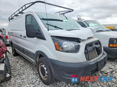 Czwarte zdjęcie samochodu z boku: 2024 FORD TRANSIT T-250 CARGO ** PRIOR FLEET ** VIN:1FTBR1Y88RKA35269 - miniatura