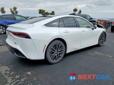 Trzecie zdjęcie samochodu z tyłu: 2021 TOYOTA MIRAI LIMITED VIN:JTDAAAAA8MA000732 - miniatura