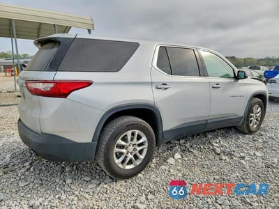 Trzecie zdjęcie samochodu z tyłu: 2019 CHEVROLET TRAVERSE LS VIN:1GNERFKW0KJ248740 - miniatura