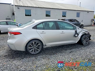 Trzecie zdjęcie samochodu z tyłu: 2020 TOYOTA COROLLA SE VIN:5YFM4RCE3LP026331 - miniatura