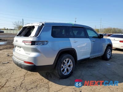 Trzecie zdjęcie samochodu z tyłu: 2021 JEEP GRAND CHEROKEE L LIMITED VIN:1C4RJKBG8M8111655 - miniatura