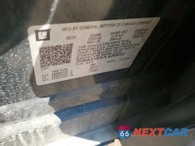 Zdjęcie 12 z 12 samochodu: 2020 CHEVROLET EQUINOX LT VIN:2GNAXVEX7L6268002 - miniatura
