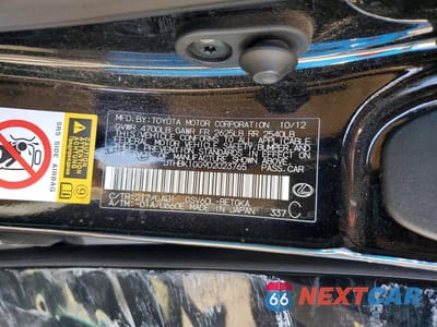 Zdjęcie 13 z 13 samochodu: 2013 LEXUS ES 350 VIN:JTHBK1GG9D2023765 - miniatura