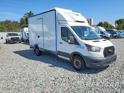 Czwarte zdjęcie samochodu z boku: 2020 FORD TRANSIT T-350 DELIVERY TRUCK VIN:1FDBW5Z81LKB07480 - miniatura