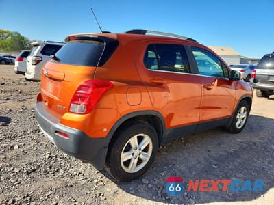 Trzecie zdjęcie samochodu z tyłu: 2016 CHEVROLET TRAX 1LT VIN:KL7CJLSB3GB526399 - miniatura