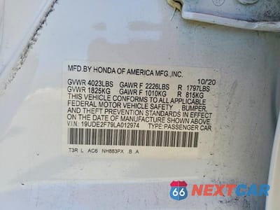 Zdjęcie 13 z 13 samochodu: 2020 ACURA ILX PREMIUM VIN:19UDE2F79LA012974 - miniatura