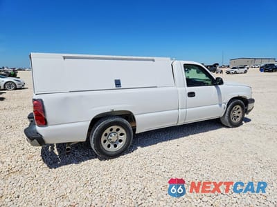 Trzecie zdjęcie samochodu z tyłu: 2007 CHEVROLET SILVERADO C1500 CLASSIC VIN:3GCEC14X47G146207 - miniatura